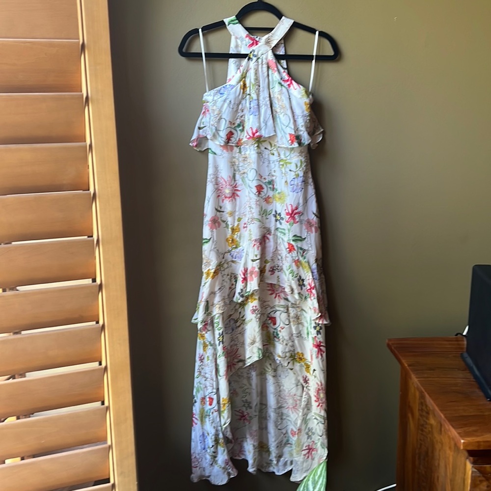 Parker Floral High-Low Dress